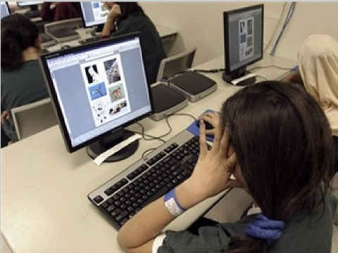 קייטנה דרך האינטרנט [צילום: AP]