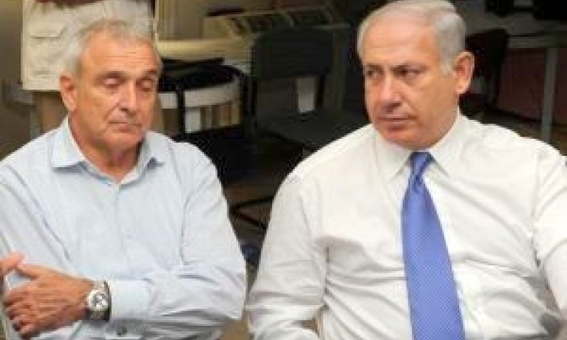 נתניהו ואהרונוביץ' [צילום: לע"מ]