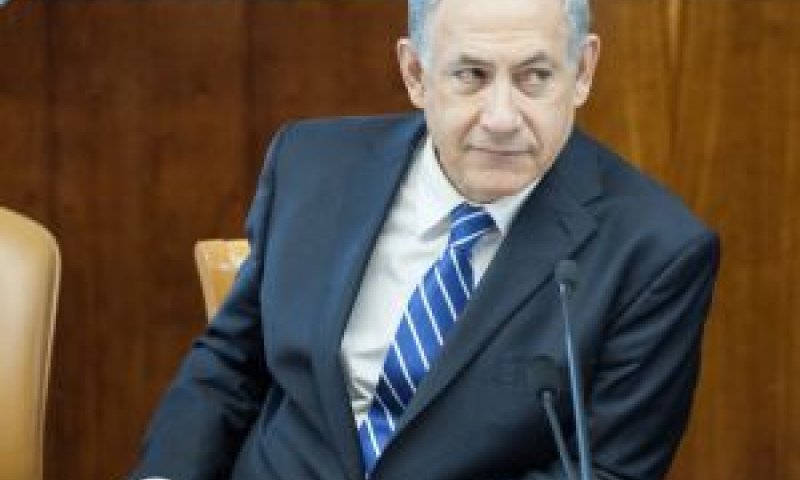 נתניהו. עצירה כמעט מוחלטת [צילום: פלאש 90]