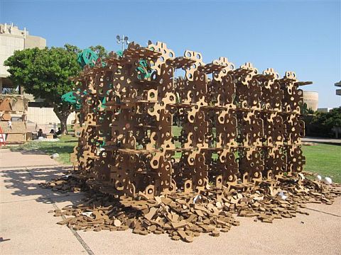 הסוכה התימנית, מוזיאון התפוצות בסוכות [צילום: יח"צ]