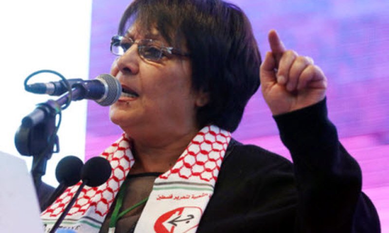 לילא ח'אלד. חוטפת מטוסים ומגייסת כספים ל-BDS [צילום: בורחאן אוזביליצ'י/AP]