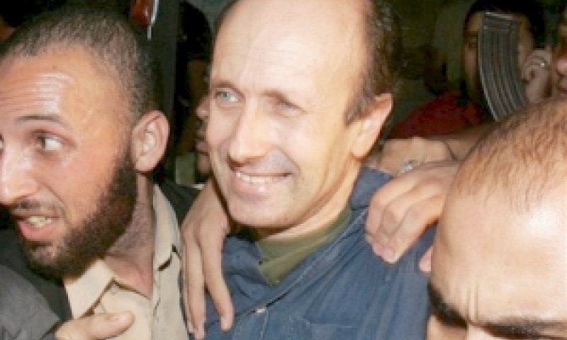 שחרור ג'ונסטון [צילום: AP]