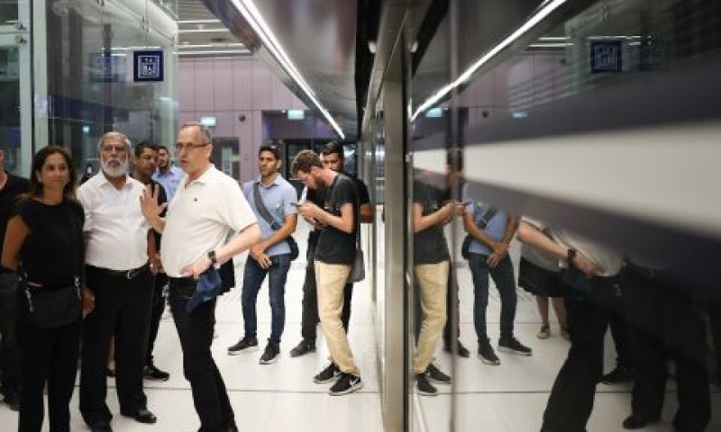 חברי הוועדה ברציף [צילום: נועם מושקוביץ/דוברות הכנסת]