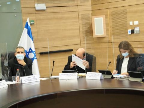 רופא-אופיר, אבו שחאדה ומוסי רז [דני שם-טוב/הכנסת]