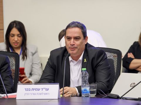 בכר בדיון היום [צילום: דני שם-טוב, דוברות הכנסת]