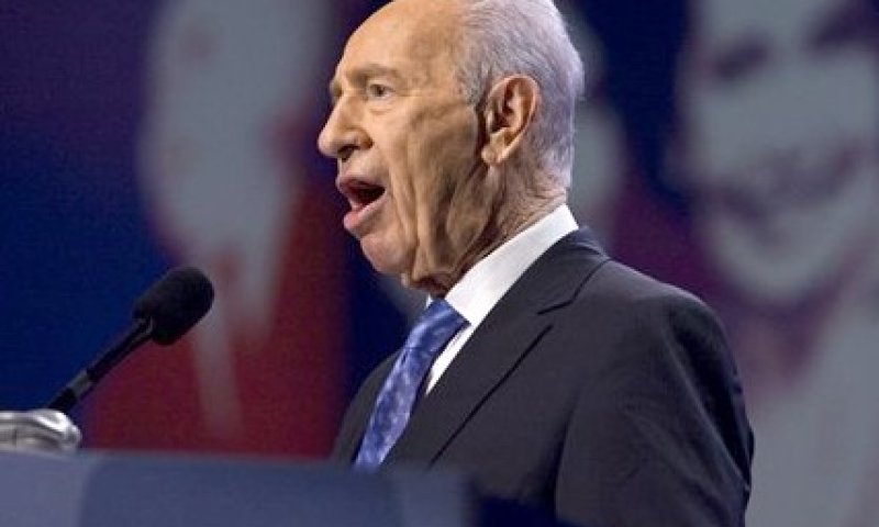 פרס פתח את הוועידה השנתית של איפא"ק [צילום: AP]