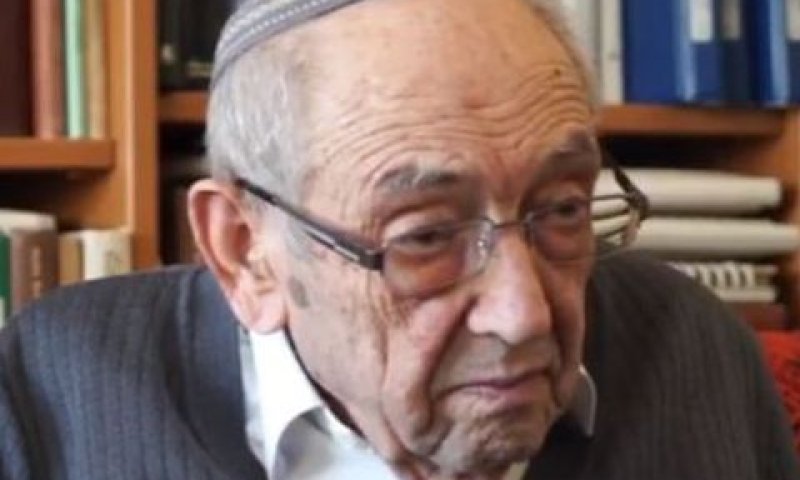 יהושע בלאו ז"ל [צילום: יוטיוב]