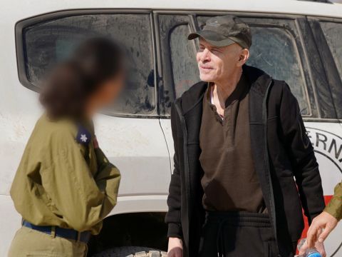 קית' סיגל בבסיס רעים [צילום: דובר צה"ל]