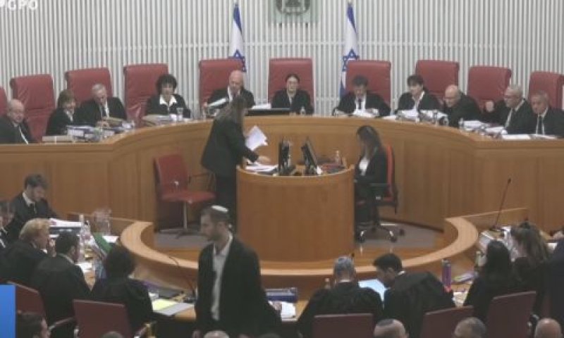 בג"ץ היום בדיון בעניין דרעי [צילום: לע"מ, הרשות השופטת]