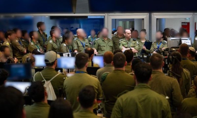 בינדר. הותקפה גם מפקדה סודית בהרים [צילום: דובר צה''ל]