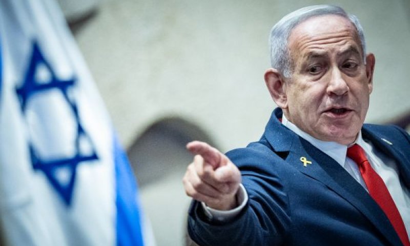 נתניהו. משאיר את בר בתפקידו [צילום: חיים גולדברג/פלאש 90]