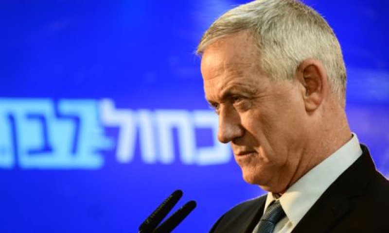גנץ. "אוסף של רכילויות ממוחזרות" [צילום: תומר נויברג, פלאש 90]