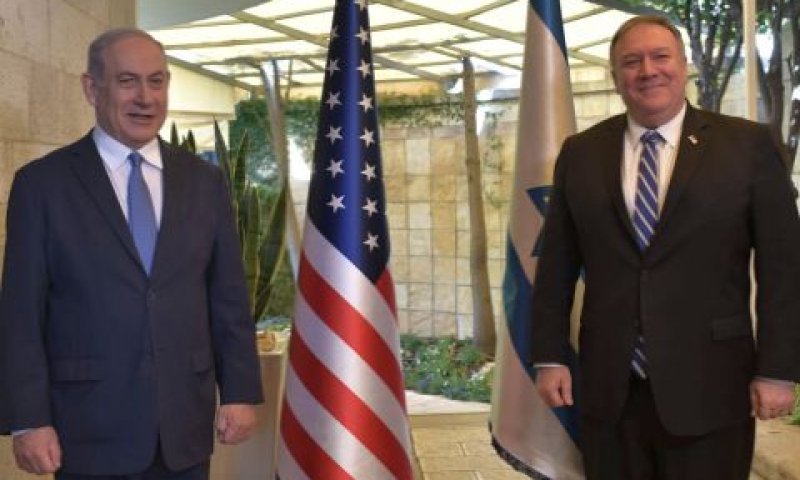 פומפאו ונתניהו בירושלים [צילום: קובי גדעון / לע"מ]