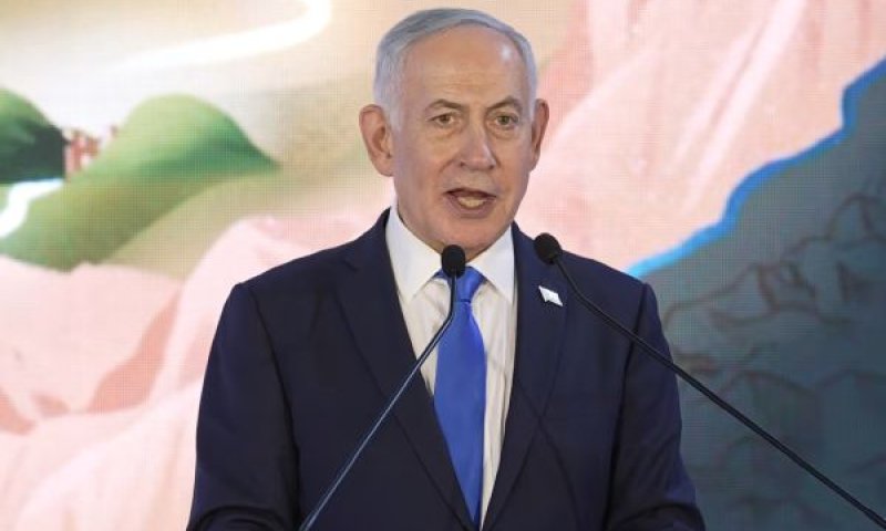 נתניהו. שמירה על רצועת הביטחון [צילום: לע"מ]