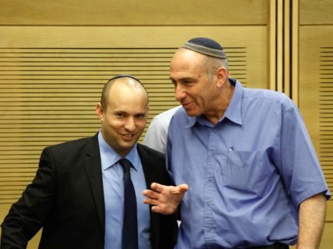 יוגב ובנט. ריכוך סעיפים [צילום: פלאש 90]