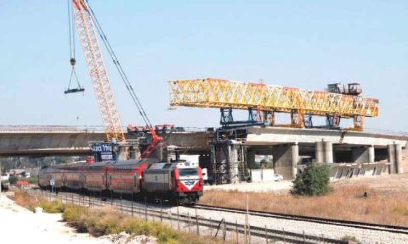 גשר ידין בחיפה [צילום: רכבת ישראל]