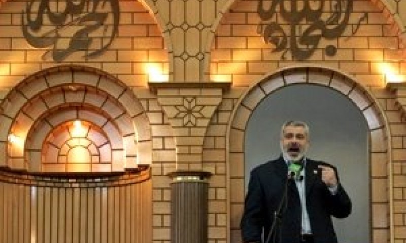 החמאס הוא "עסק טרור". הנייה [צילום: AP]
