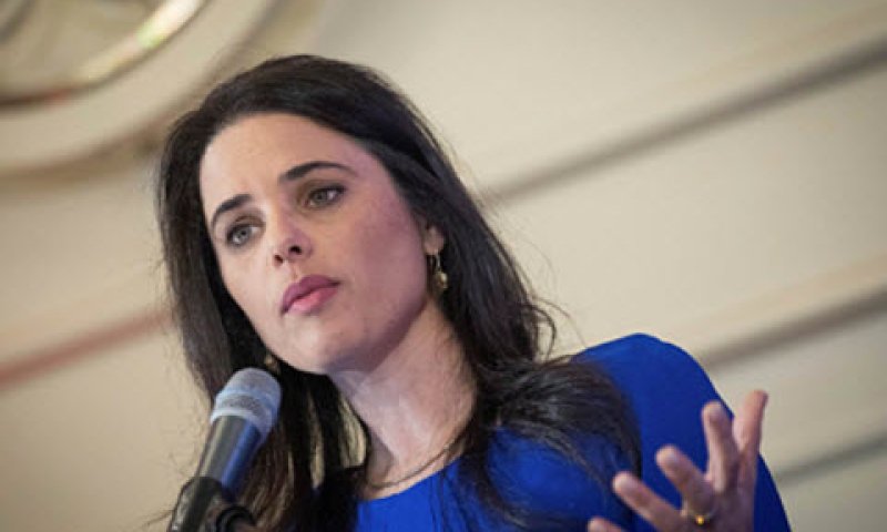 שקד. "טעויות או אי סדרים" [צילום: נועם רבקין פנטון/פלאש 90]