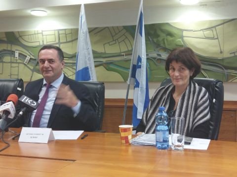יועמ"ש משרד התחבורה מלי סיטון והשר כ"ץ