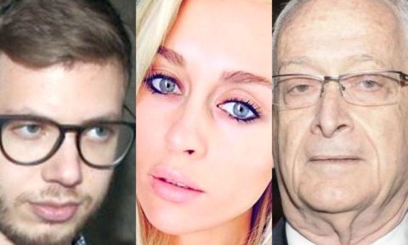 יאיר נתניהו, לי לוי ועמוס שוקן[צילום: עמוד הפייסבוק של לי לוי, פלאש 90]