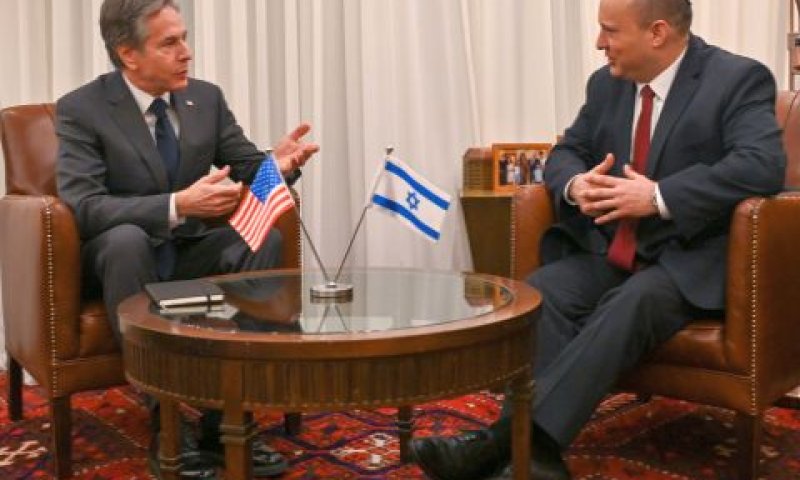בנט-בלינקן. דנו בתקופנות האירנית [צילום: קובי גדעון/ לע"מ]