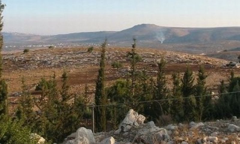 האזור המיועד ליישוב רמת ארבל [צילום: החברה להגנת הטבע]