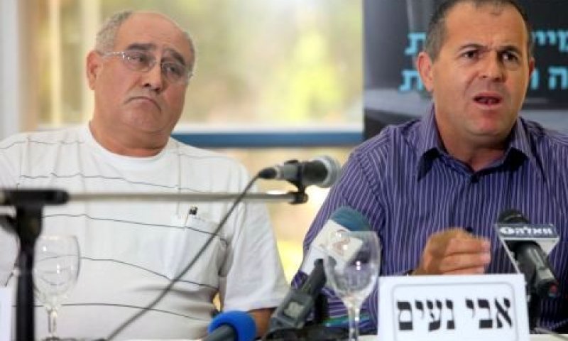 אבי נעים וחיים אברהם [צילום: גלעד קוולרצ&acute;יק]