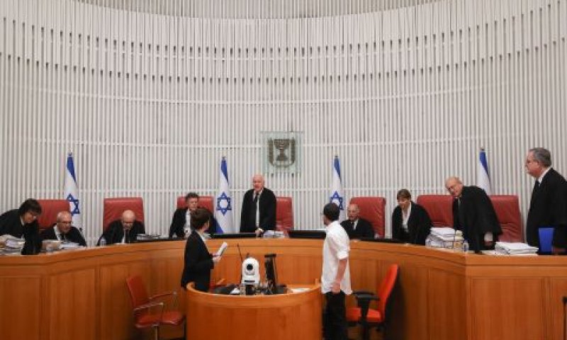 פתיחת הדיון הבוקר [צילום: יונתן זינדל, פלאש 90]