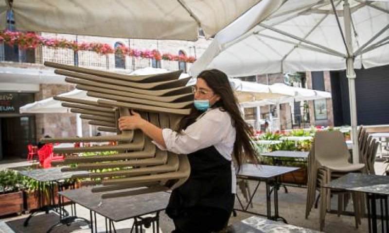 מסעדה בירושלים [צילום: יונתן זינדל/פלאש 90]