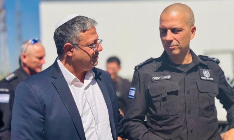 יעקובי. בן-גביר מגבה [צילום: תקשורת השר]