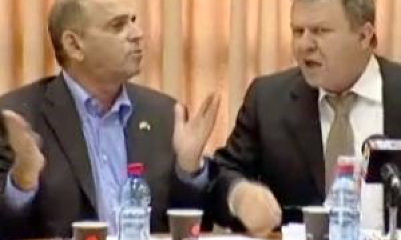 העימות בוועדה. שטרית, כהן וגלאון
