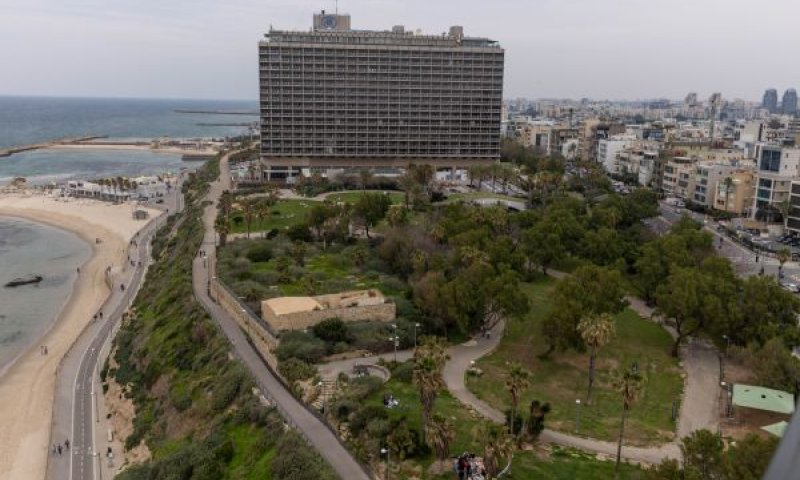 הילטון תל אביב. בטענה לשיפוץ [צילום: יוסי אלוני/פלאש 90]
