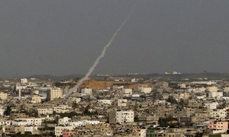 הירי - מכיוון בית חאנון [צילום ארכיון: AP]
