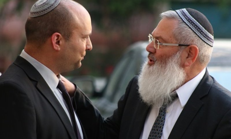 בן-דהן ובנט. מסודרים [צילום: איציק וולף]