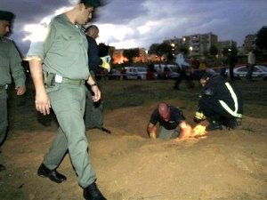 נפילת קסאם באשקלון. הוגדל טווח האיומים הרקטיים