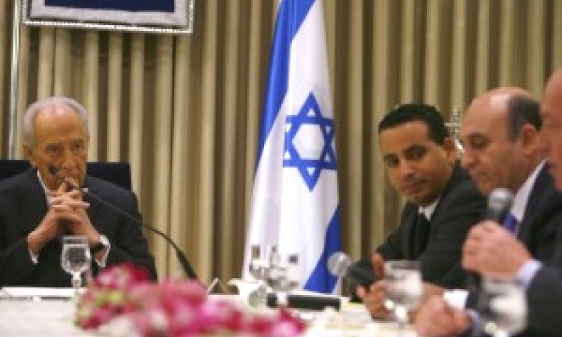 סבב ההתייעצויות החל בבית הנשיא [צילום: פלאש 90]