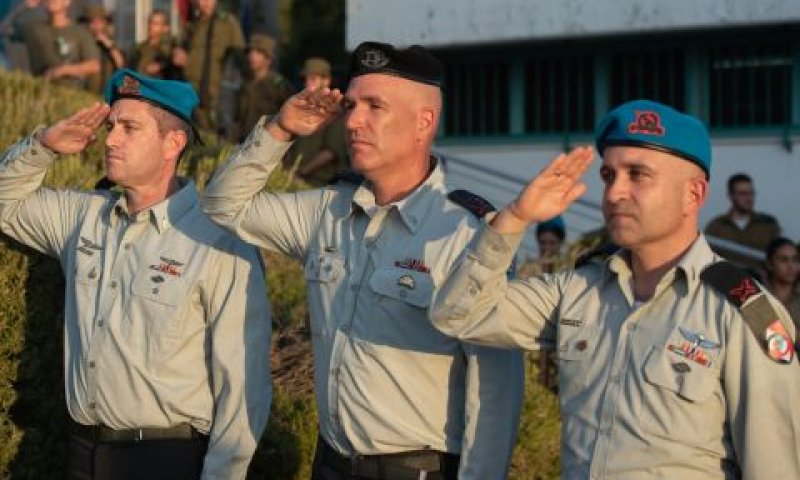 נרי הורוביץ, סער צור, יאיר נתנס [צילום: דובר צה"ל]