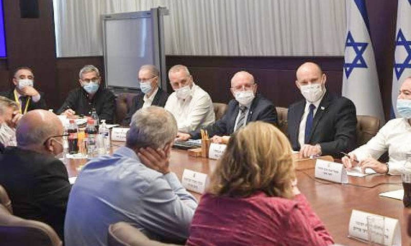 דיון הקורונה היום [צילום: קובי גדעון/לע"מ]