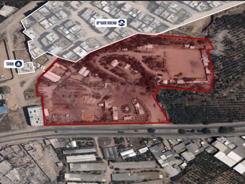 מחנה צבאי ששימש את גדוד כפר ג'בליא [צילום: דובר צה"ל]
