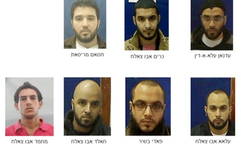 החשודים שנעצרו בגליל [צילום: תקשורת שב"כ]