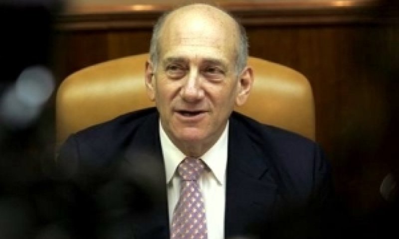 אולמרט. יוצא לקרב - בברק [צילום: AP]