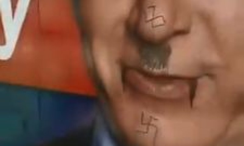 נתניהו הסתה צלבי קרס