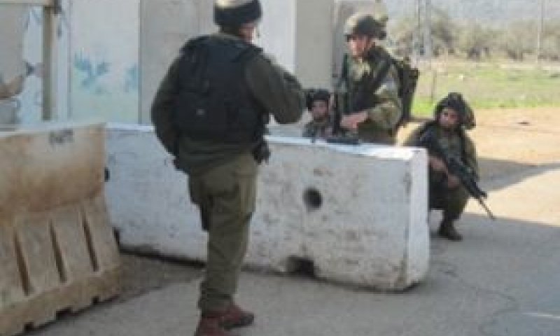 העמדה עליה ירה המחבל [צילום: דו"צ]