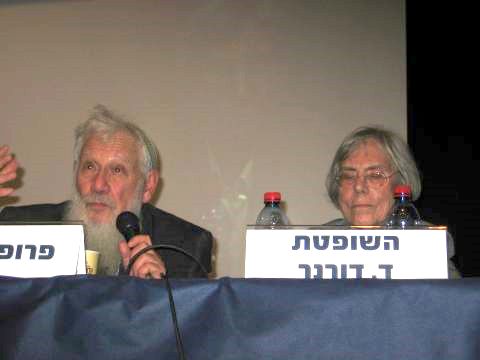 השופטת דורנר ופרופ' אומן