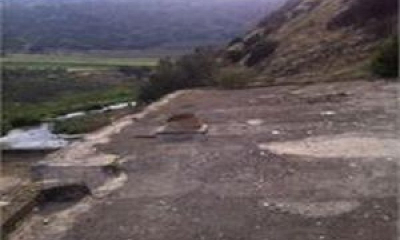 גג טחנת הנזירים בנחל ציפורי [צילום: רשות ניקוז ונחלים קישון]