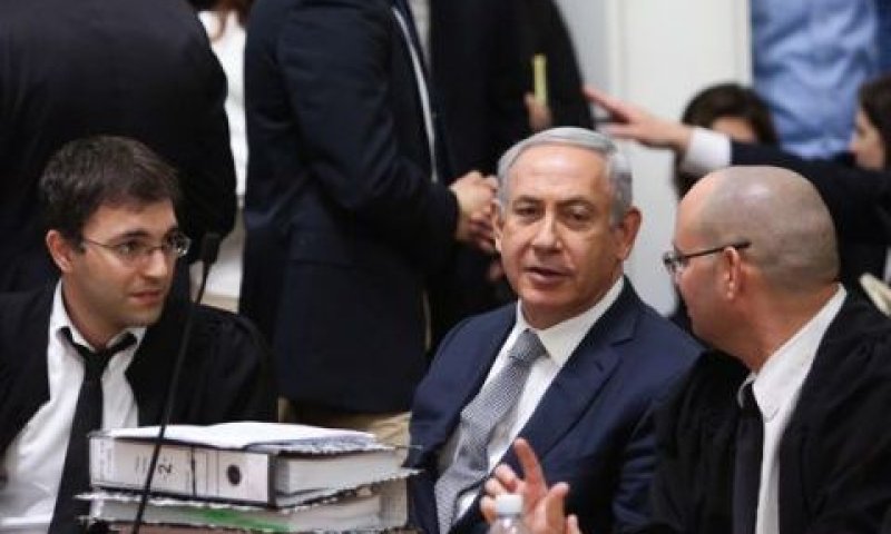 נתניהו בדיון קודם בבג"ץ [צילום: גיל יוחנן, פלאש 90]