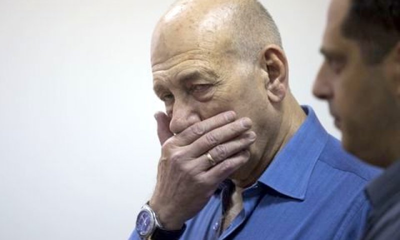 אולמרט. "עונש מתון" [צילום: היידי לוין, AP]