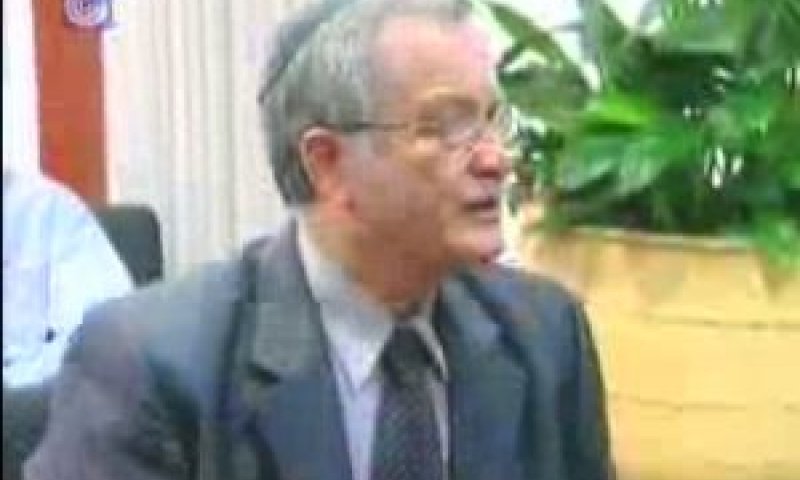 האן. הגיע לגיל פרישה [צילום: ערוץ 1]