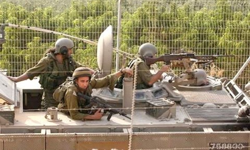 פטרול של צה"ל בגבול לבנון [AP]