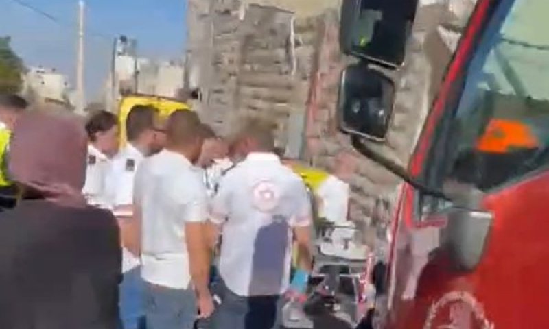 זירת האסון [צילום: כב"ה ירושלים]